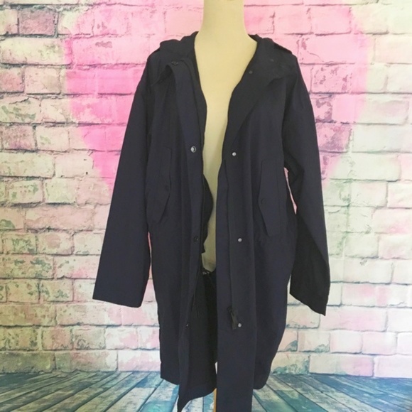 Navy Rain Jacket - Picture 6 of 8